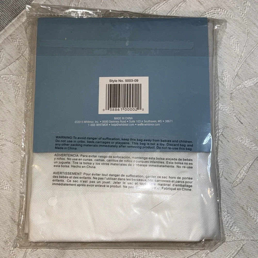 Whitmor Blanket And‎ Storage Bag 5003-09 21 L x 25 W x 11 h Breathable Nonwoven